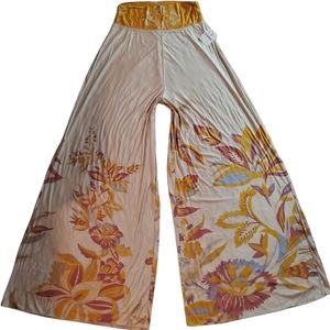 Nwot Never worn -Free People Intimately Free Wide Leg High Waisted Pants!